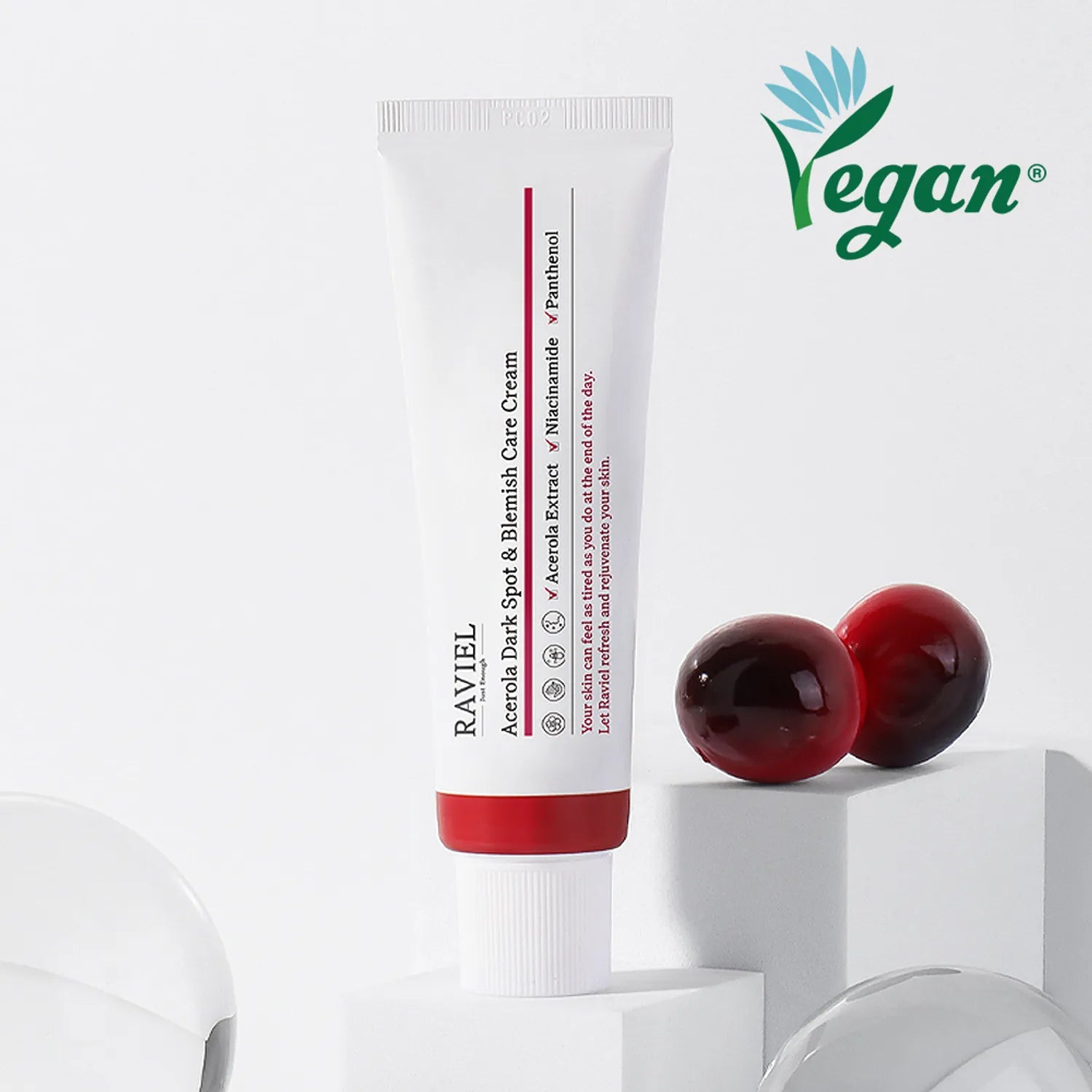 Raviel - Acerola Dark Spot & Blemish Care Cream 针叶樱桃淡斑祛痘印护理霜 (50ml)