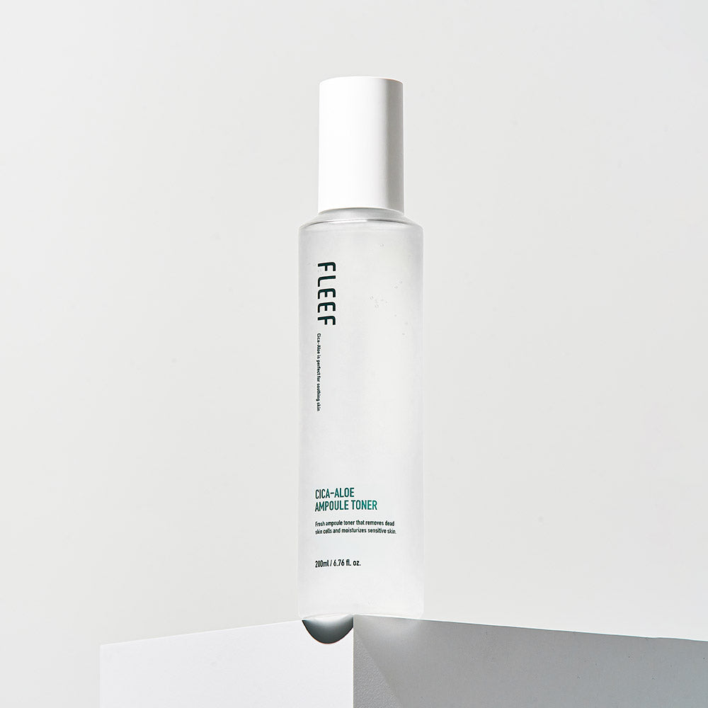 FLEEF - Cica-Aloe Ampoule Toner 积雪草芦荟安瓶爽肤水 (200ml)