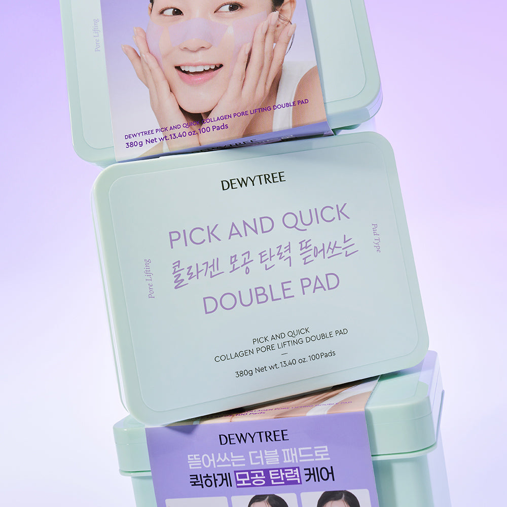 Dewytree - Pick And Quick Double Pad [Pore Lifting] (100 Pcs)