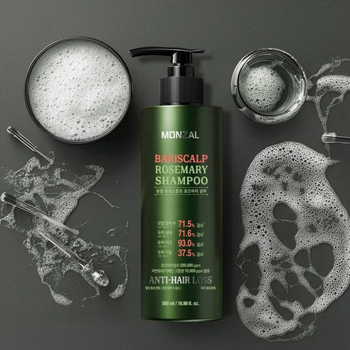Mongzal - Bariscalp Rosemary Shampoo 迷迭香护发洗发水 (500ml)