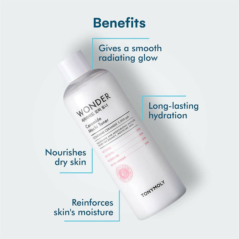 TONYMOLY - Wonder Ceramide Mochi Toner (500ml)