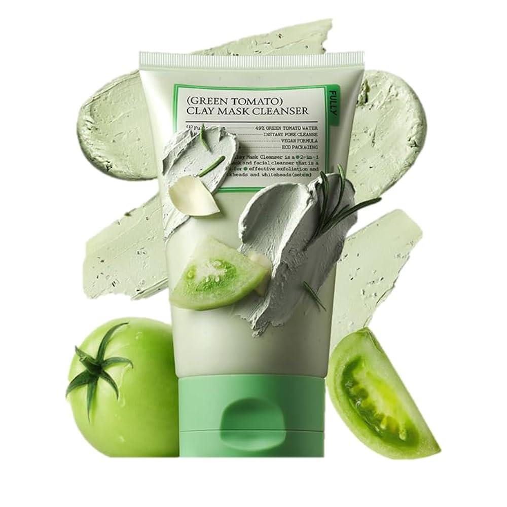 fully - (Green Tomato) Clay Pack Cleanser (90ml)