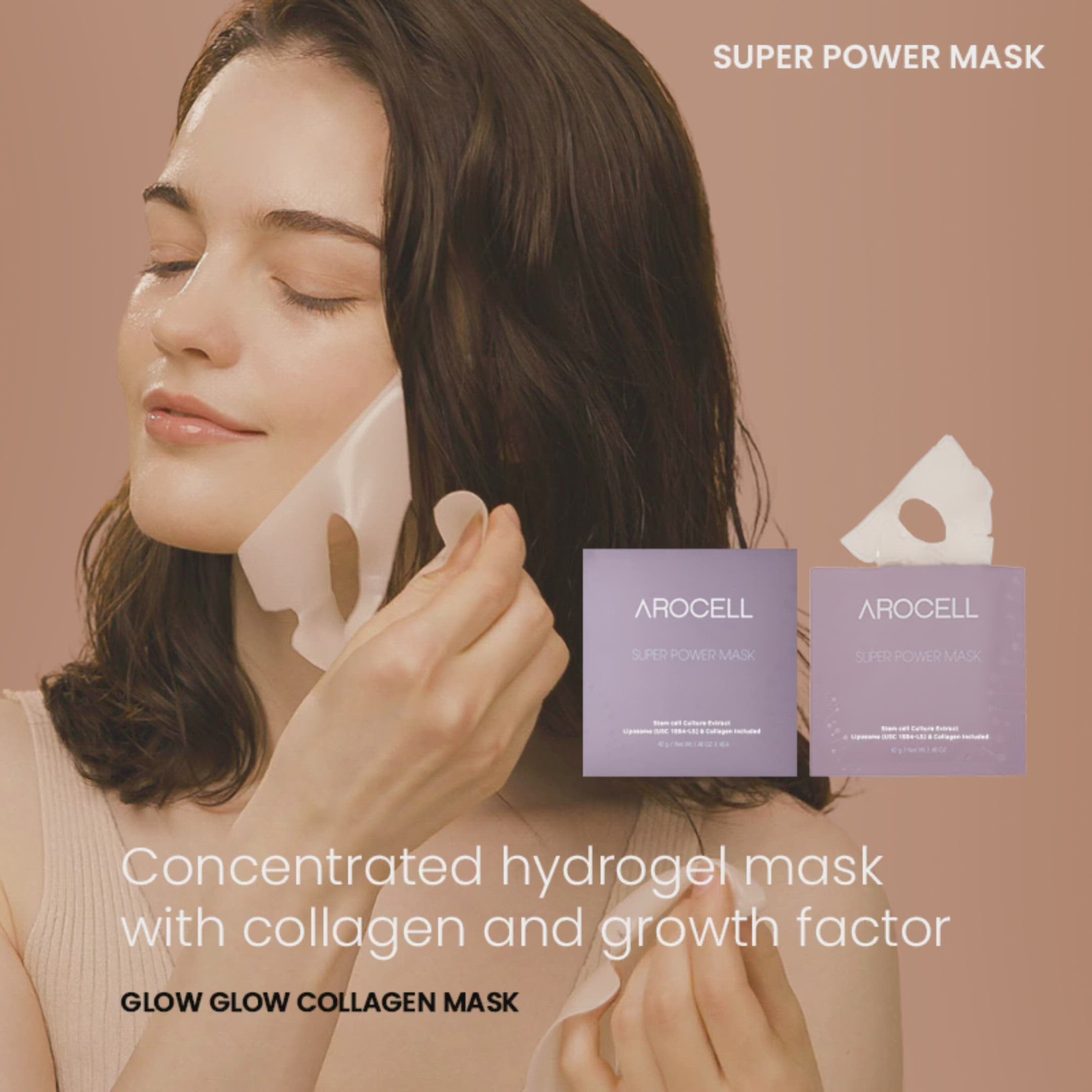 Arocell - Super Collagen Mask Sheet (4pcs)