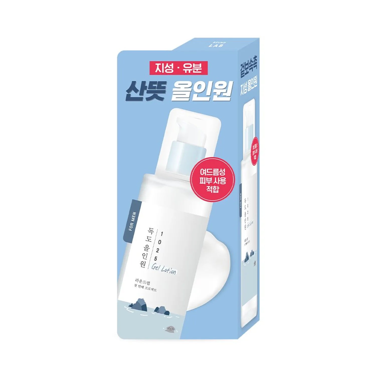 Round Lab - For Men 1025 Dokdo All In One Gel Lotion (200ml)