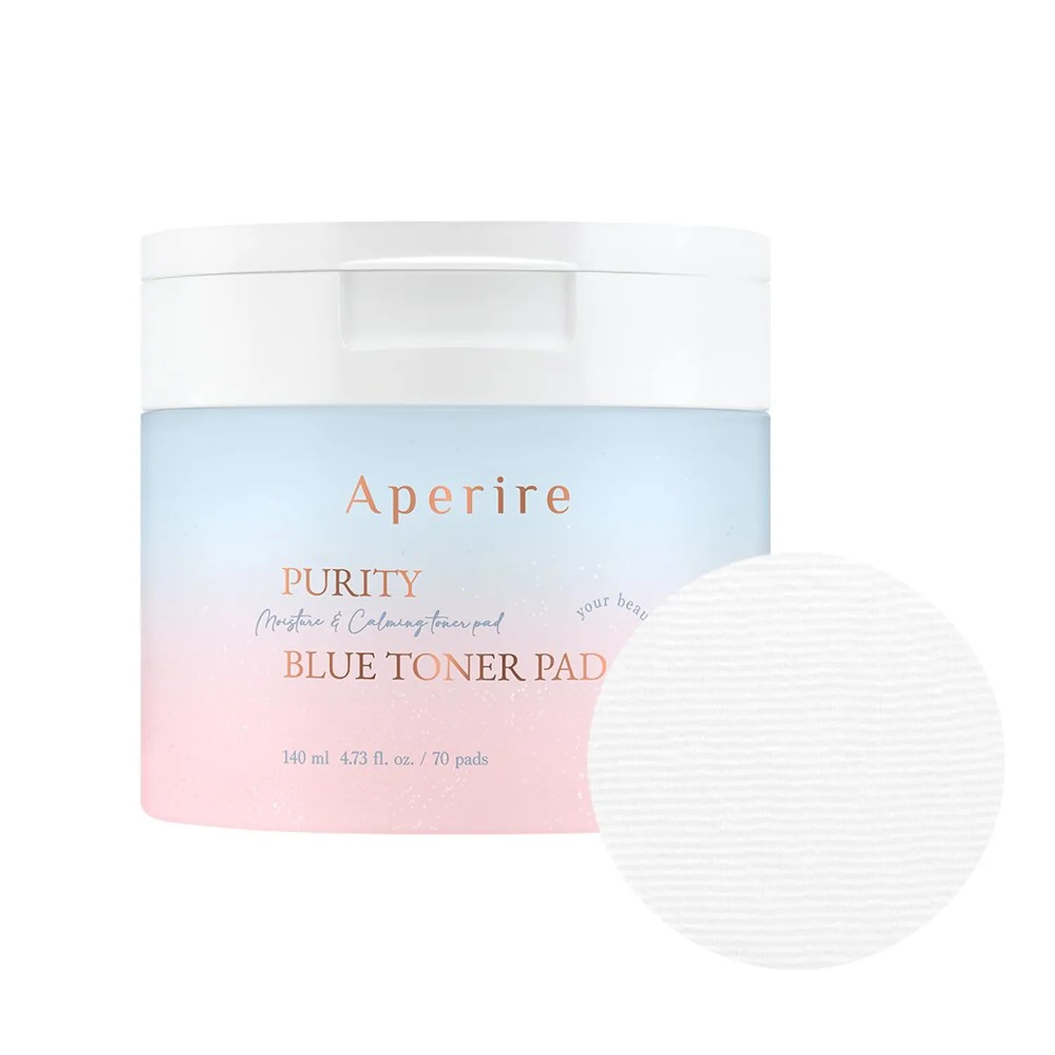 Aperire - Purity Blue Toner Pad (70pcs)