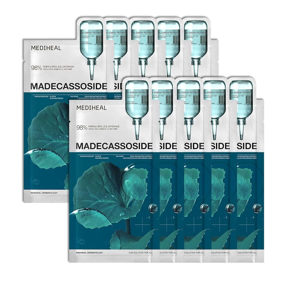 Mediheal - Madecassoside Essential Mask [Blemish Repair] (10+1 Pack)