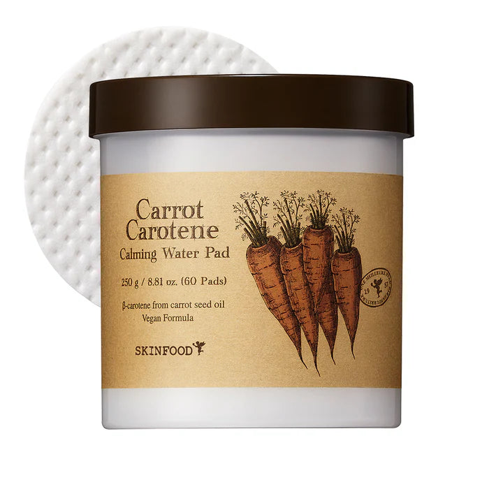 Skinfood - Carrot Carotene Calming Water Pad (60pcs)