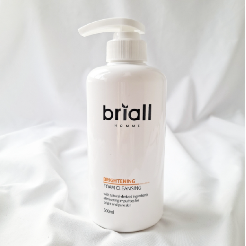 Briall - Homme Brightening Foam Cleanser 男士提亮泡沫洁面乳 (500ml)