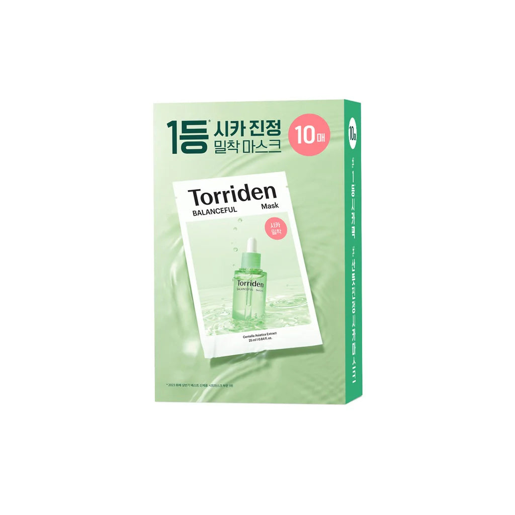 Torriden - Balanceful Cica Mask Sheet (10pcs)
