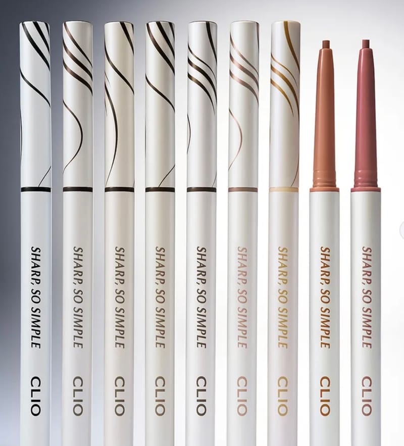 CLIO - Sharp So Simple Waterproof Pencil Liner (2pcs)