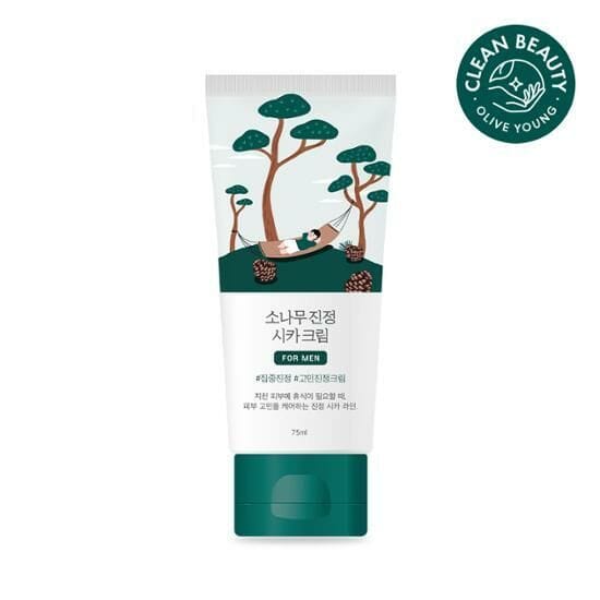 Round Lab - For Men Pine Soothing Cica Cream 男士松木舒缓积雪草面霜 (75ml)