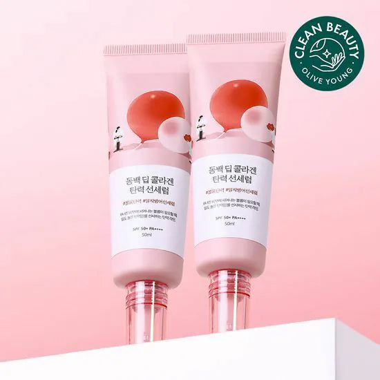 Round Lab - Camellia Deep Collagen Firming Sun Serum (50ml)