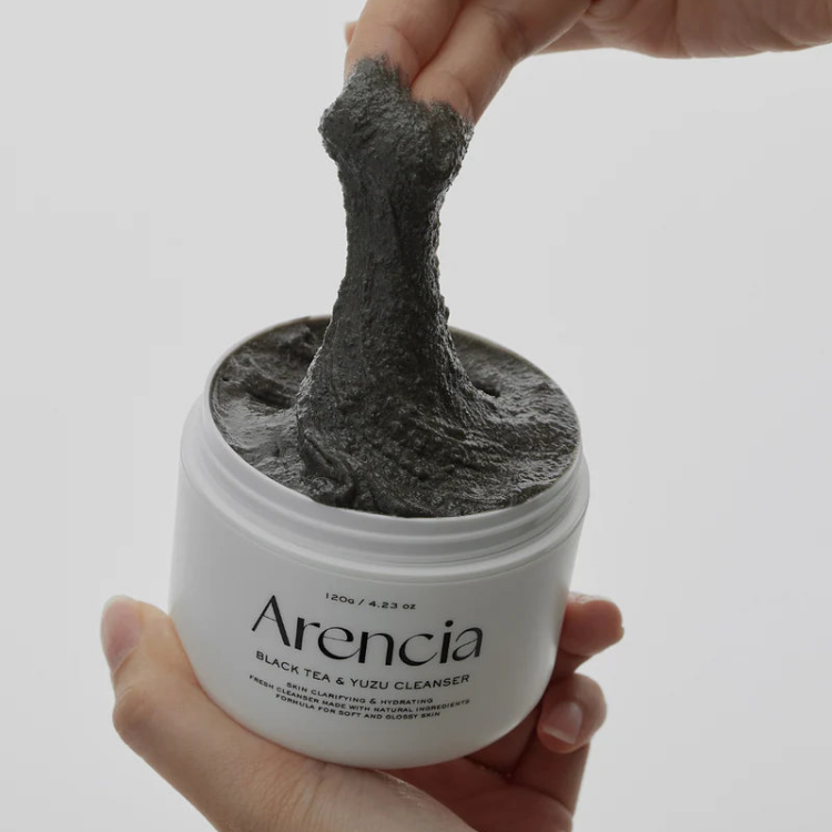 Arencia - Black Tea Rice Mochi Cleanser (120g)