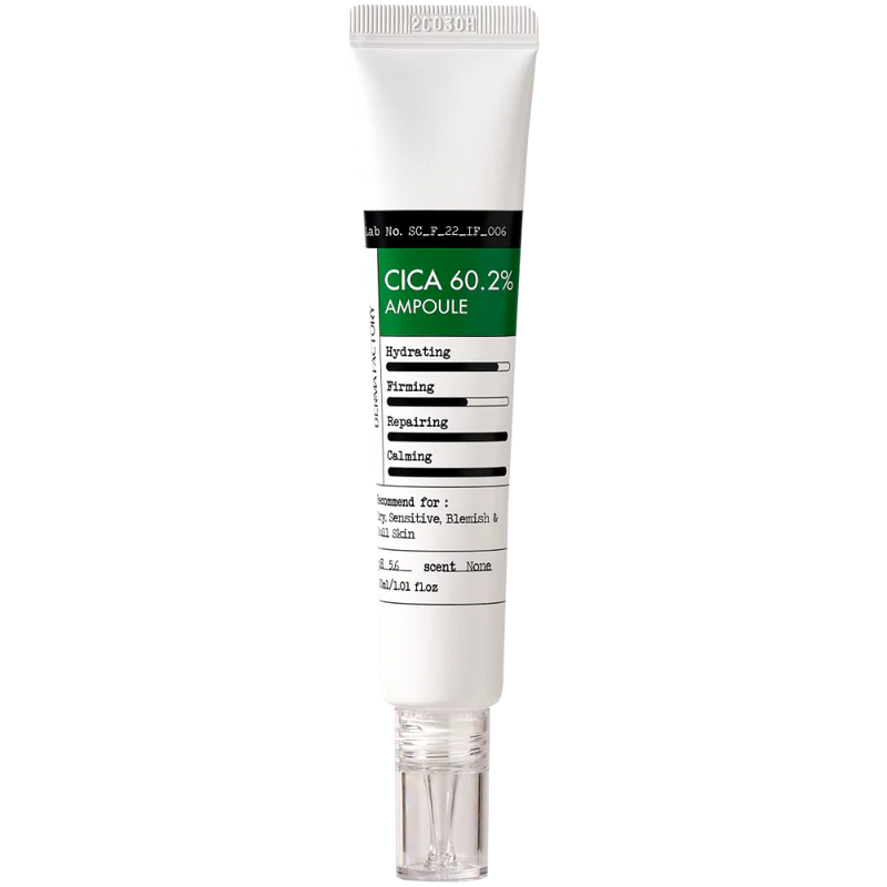 Dermafactory - Cica 60.2% Ampoule 積雪草修護精華 (30ml)