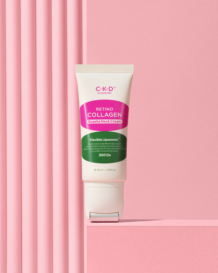 CKD - Retino Collagen Guasha Neck Cream (50ml + 1ml 3pc, 1 Set)