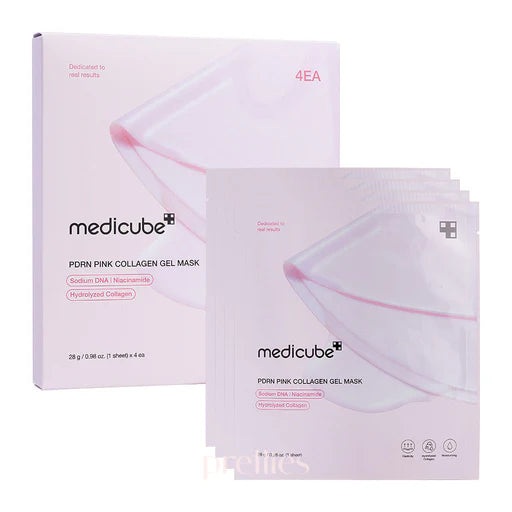 medicube - PDRN Pink Collagen Gel Mask Sheet (4pcs)