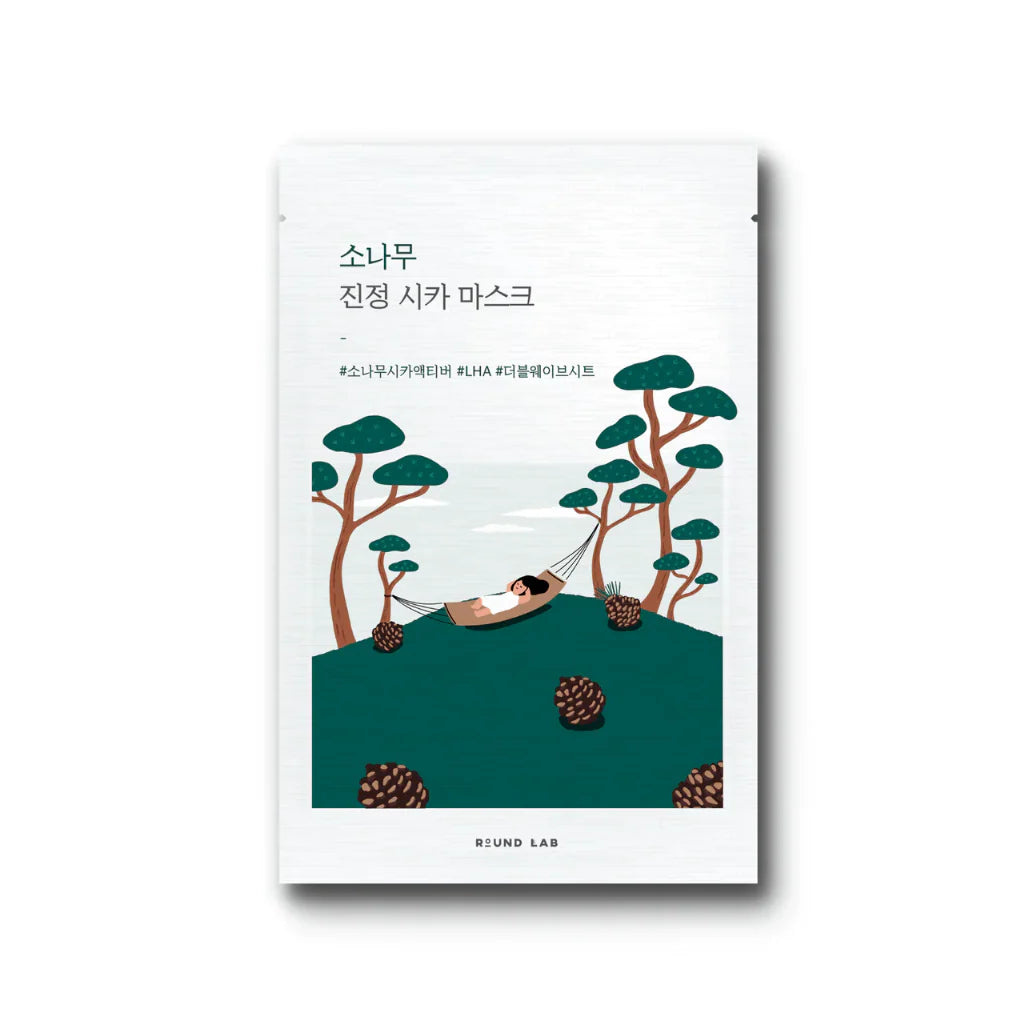Round Lab - Pine Calming Cica Mask Sheet (10pcs)