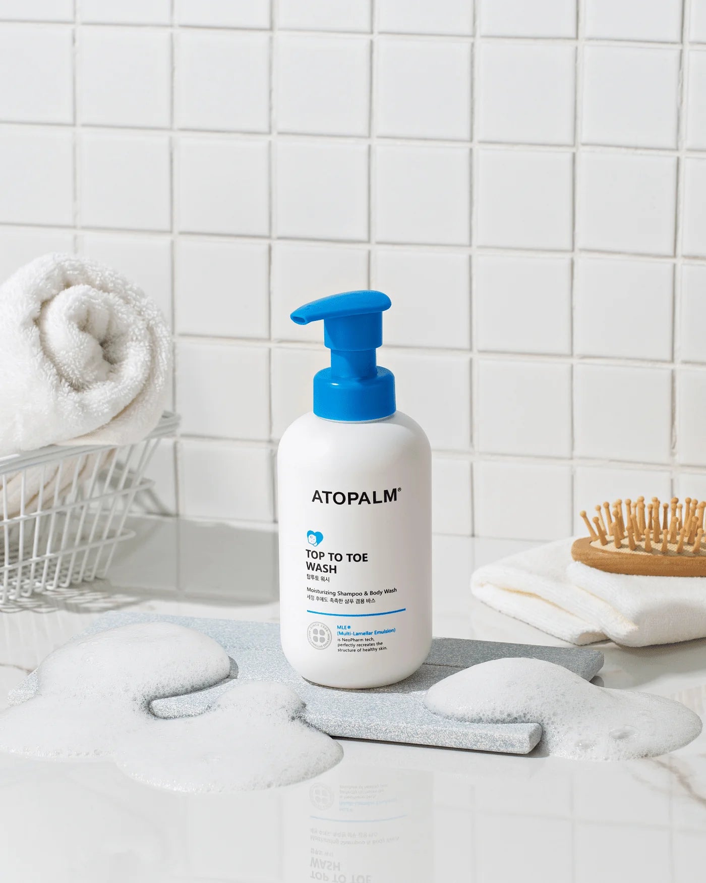 Atopalm - Top To Toe Wash (460ml)