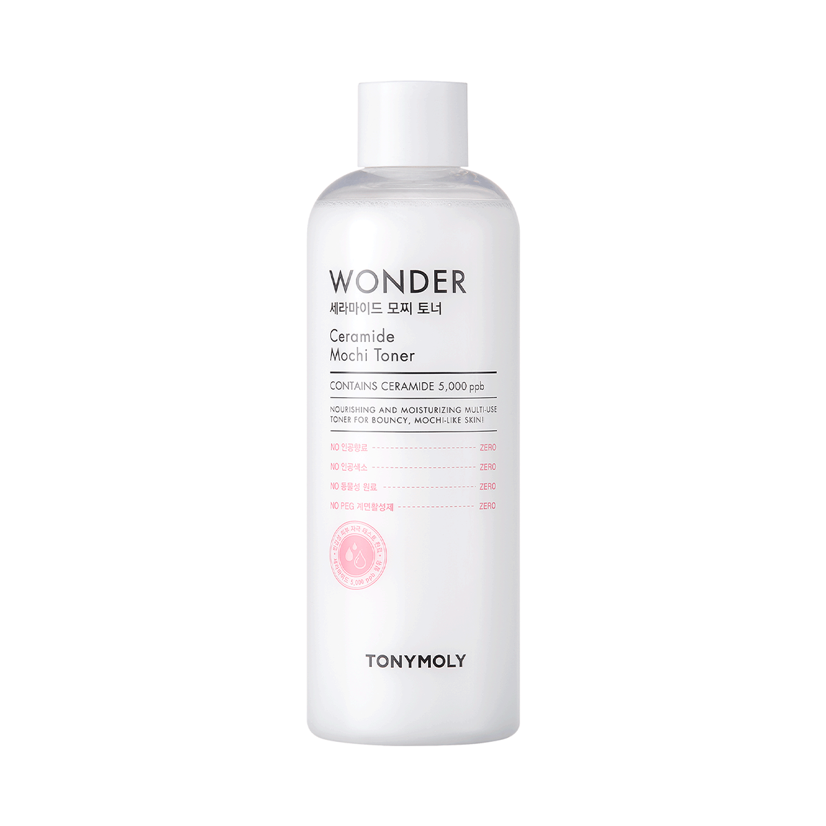 TONYMOLY - Wonder Ceramide Mochi Toner (500ml)