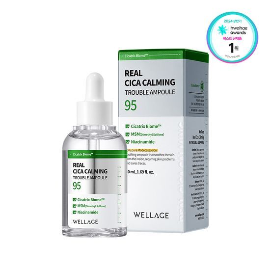 Wellage - Real Cica Calming Trouble Ampoule 95 (50ml)