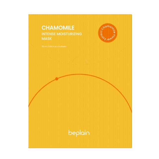 beplain - Chamomile Intense Moisturizing Mask (5 pcs)