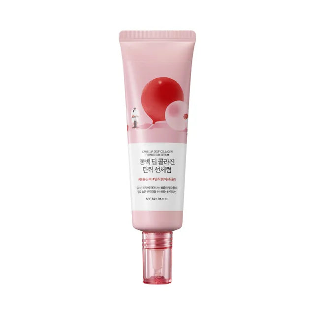 Round Lab - Camellia Deep Collagen Firming Sun Serum (50ml)