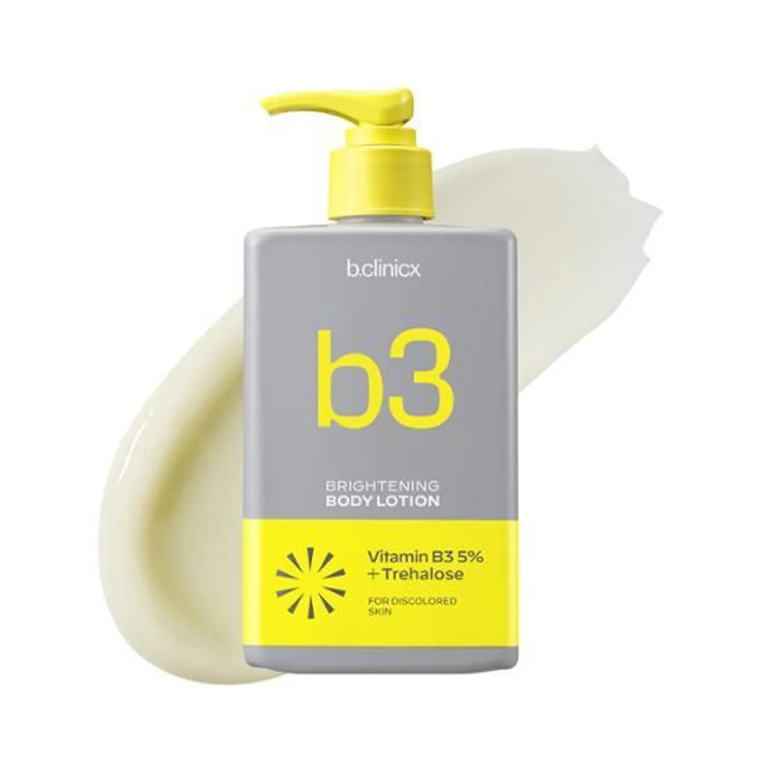 [~7 days] b.clinicx – Vitamin B3 5% + Trehalose Brightening Turn On Body Lotion