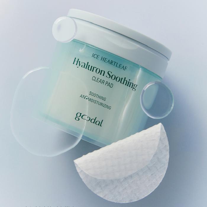 Goodal - Ice Heartleaf Hyaluron Soothing Clear Pad (70pcs)