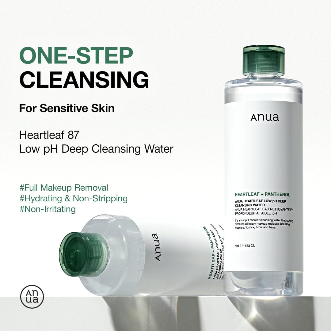 Anua - Heartleaf Low Ph Deep Cleansing Water (500g)