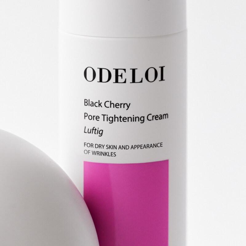 ODELOI - Black Cherry Pore Tightening Cream Luftig (100ml)