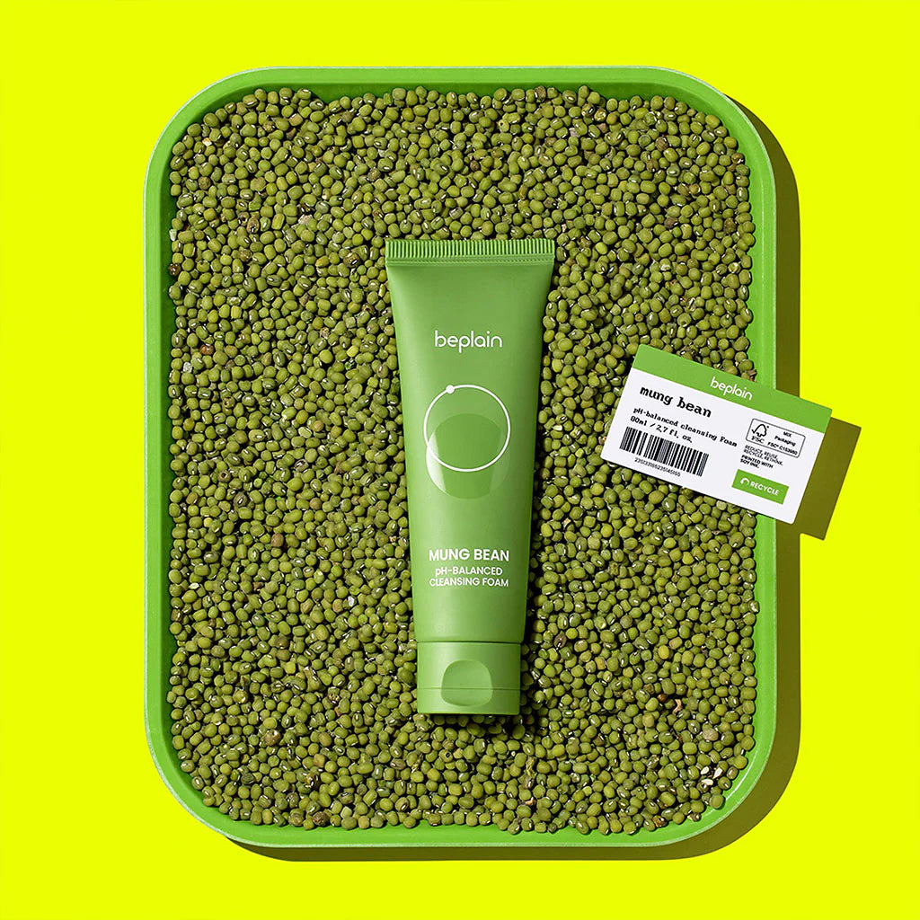 beplain - Mung Bean pH-Balanced Cleansing Foam (80ml)