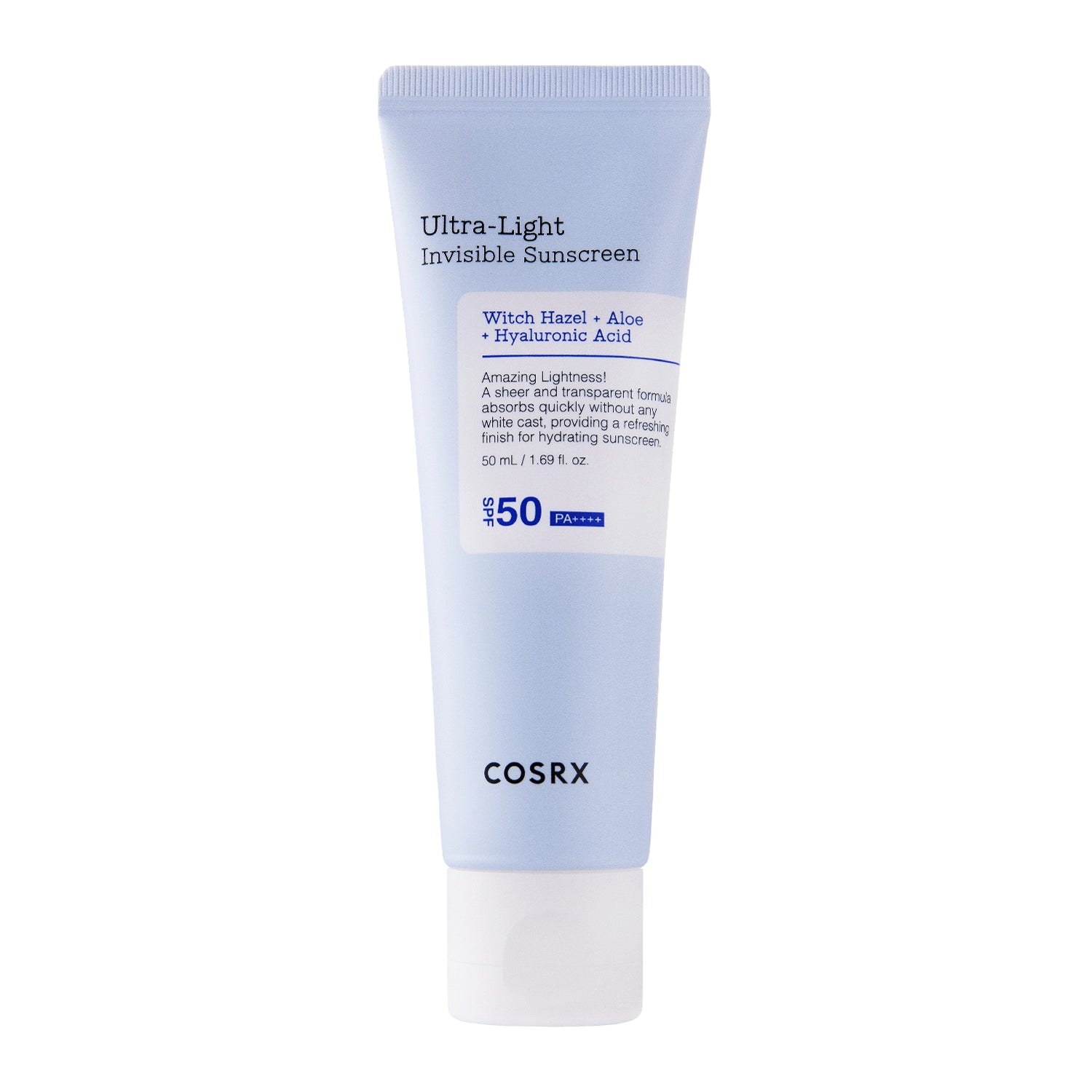 COSRX - Ultra-Light Invisible Sunscreen [SPF50+/PA++++] (50ml)