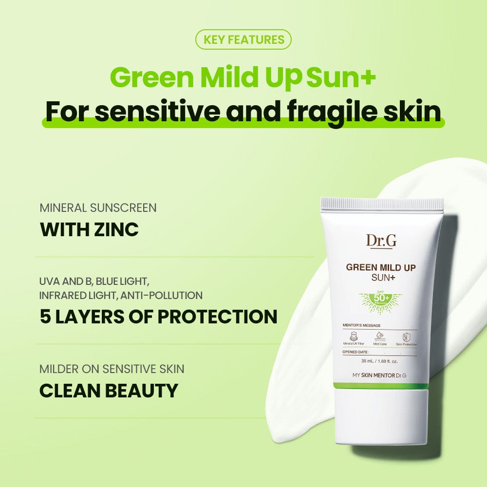 Dr.G - Green Mild Up Sun+ SPF50+/PA++++ (35ml)