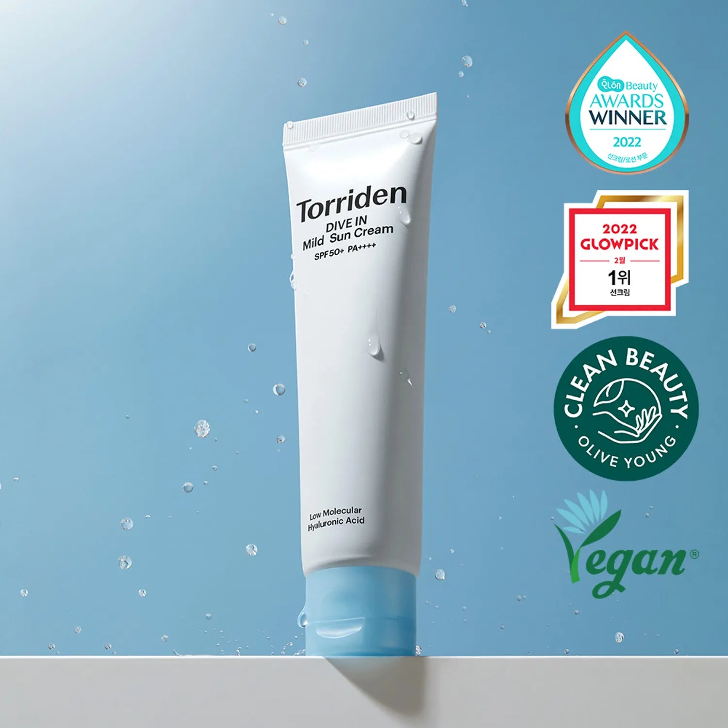 Torriden - Dive In Mild Sun Cream [SPF50+/PA++++] (50ml)