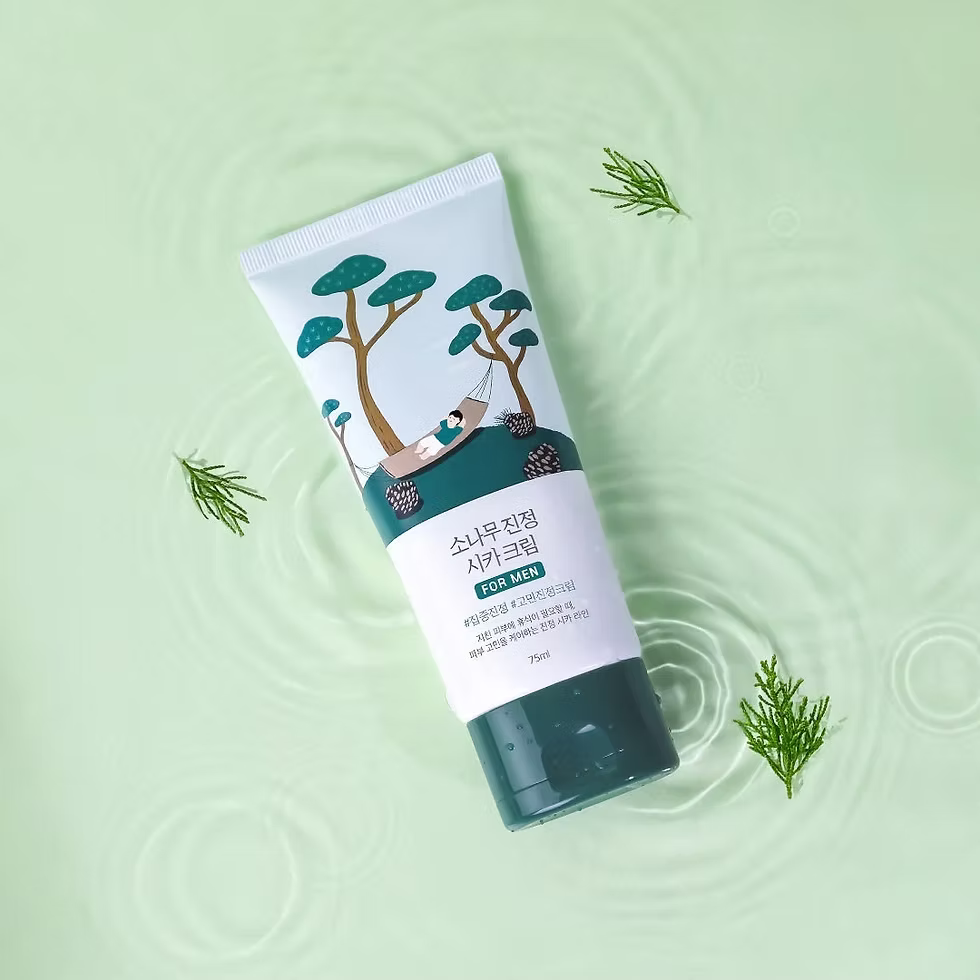 Round Lab - For Men Pine Soothing Cica Cream 男士松木舒缓积雪草面霜 (75ml)