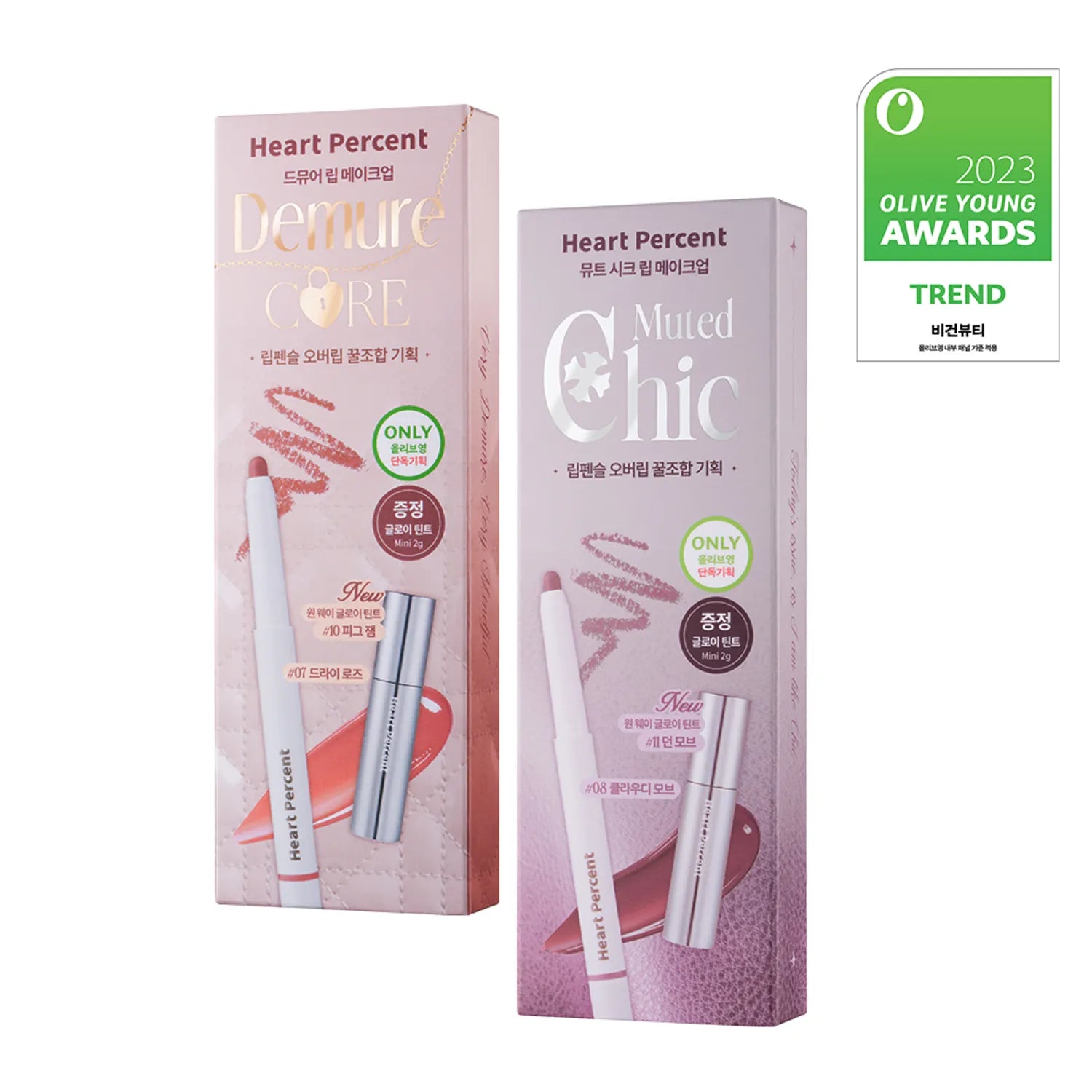 Heart Percent - Dote On Mood Lip Pencil