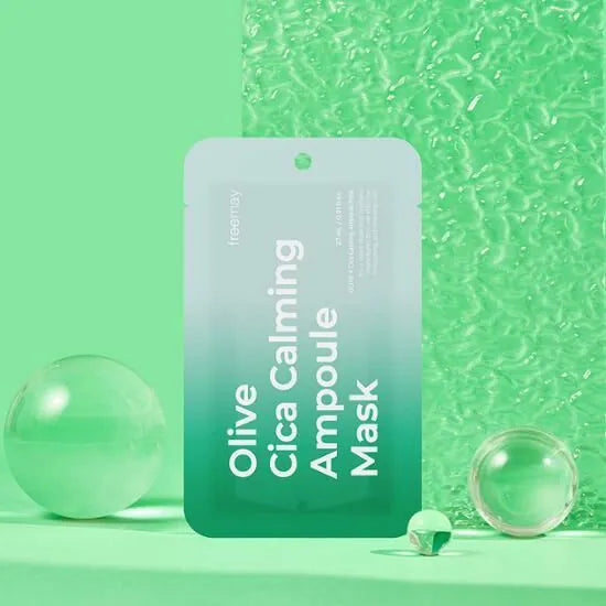 Freemay - Olive Cica Calming Ampoule Mask (10pcs)