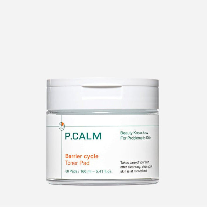 P.Calm - Barrier Cycle Toner Pad (60 pcs)