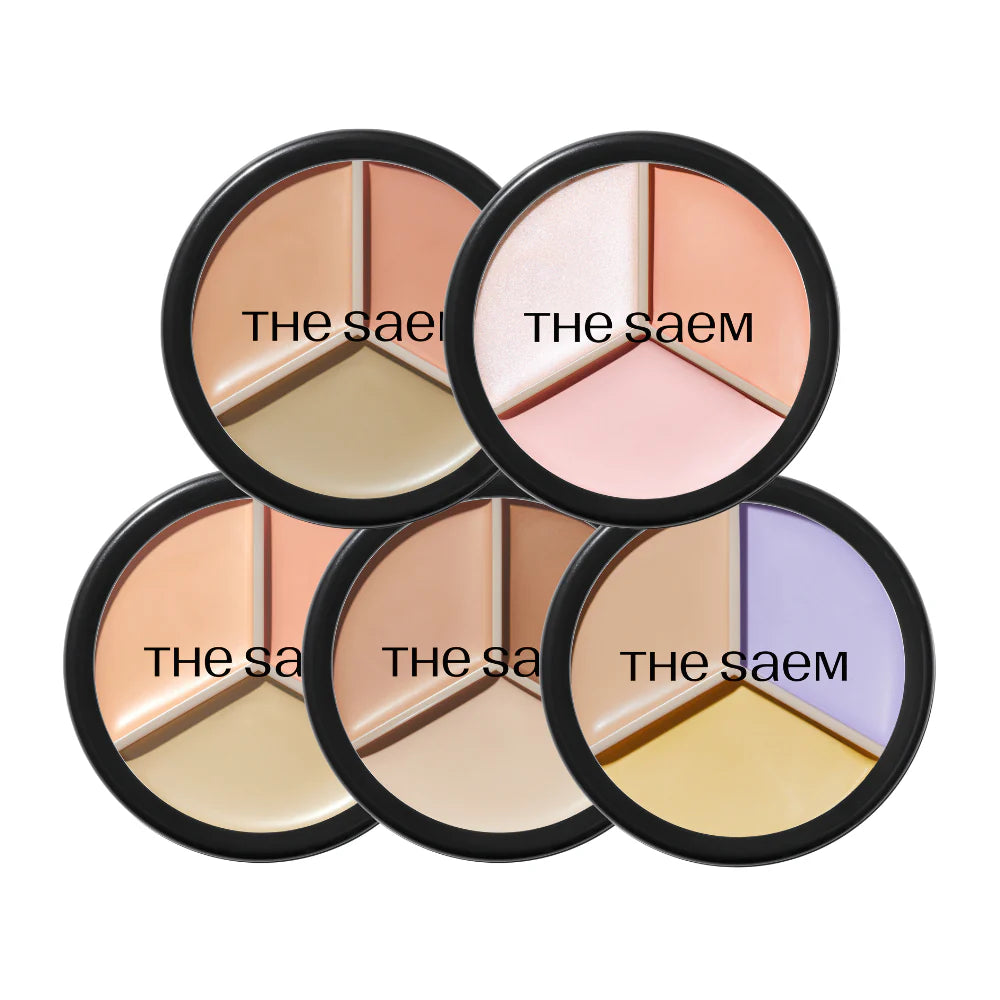 The Saem - Cover Perfection Triple Pot Concealer