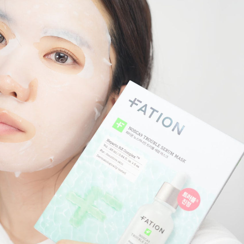 Fation - Nosca9 Trouble Serum Mask (10pcs)